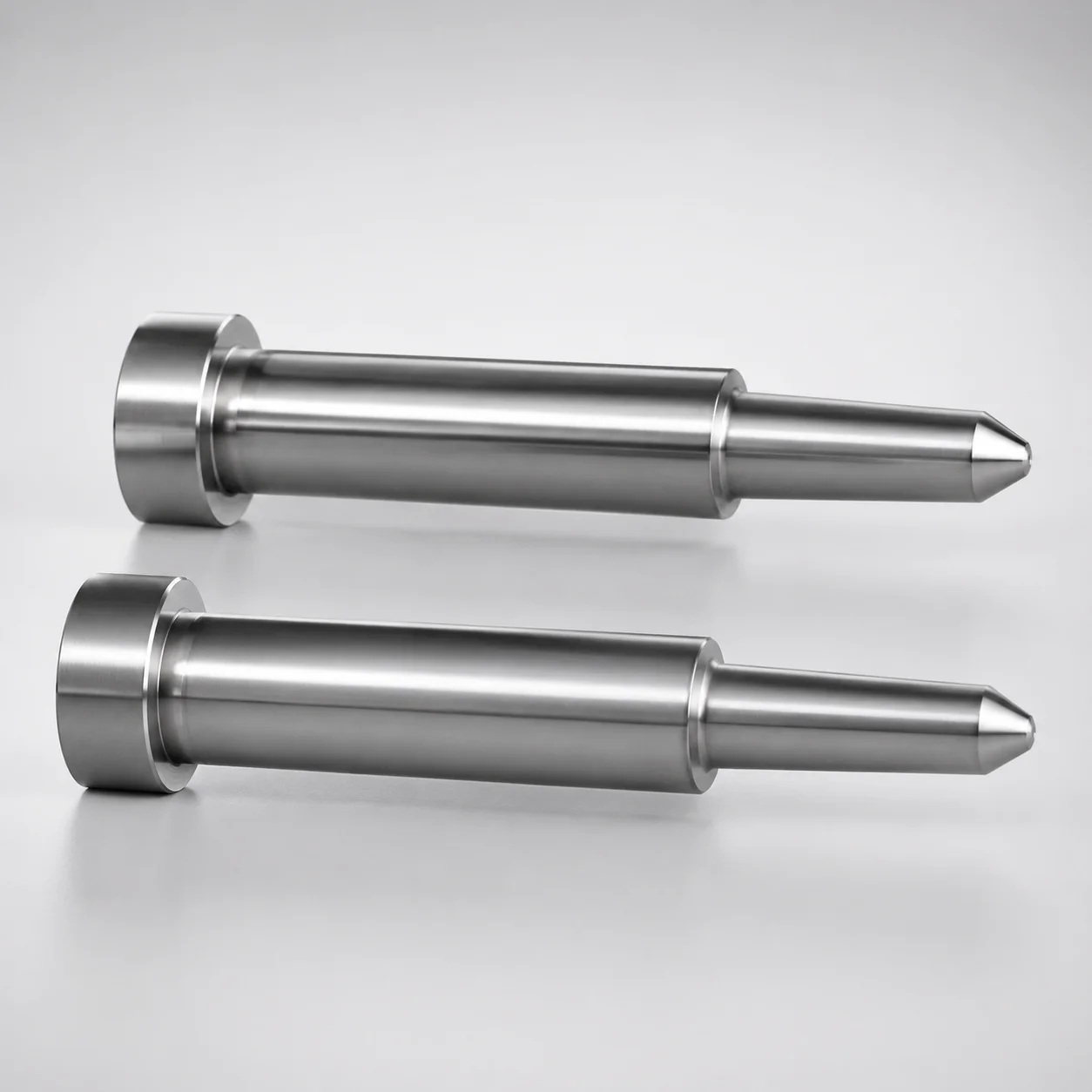 SKH51 one-step core pins forming the tamper-evident ring feature in closure cavities