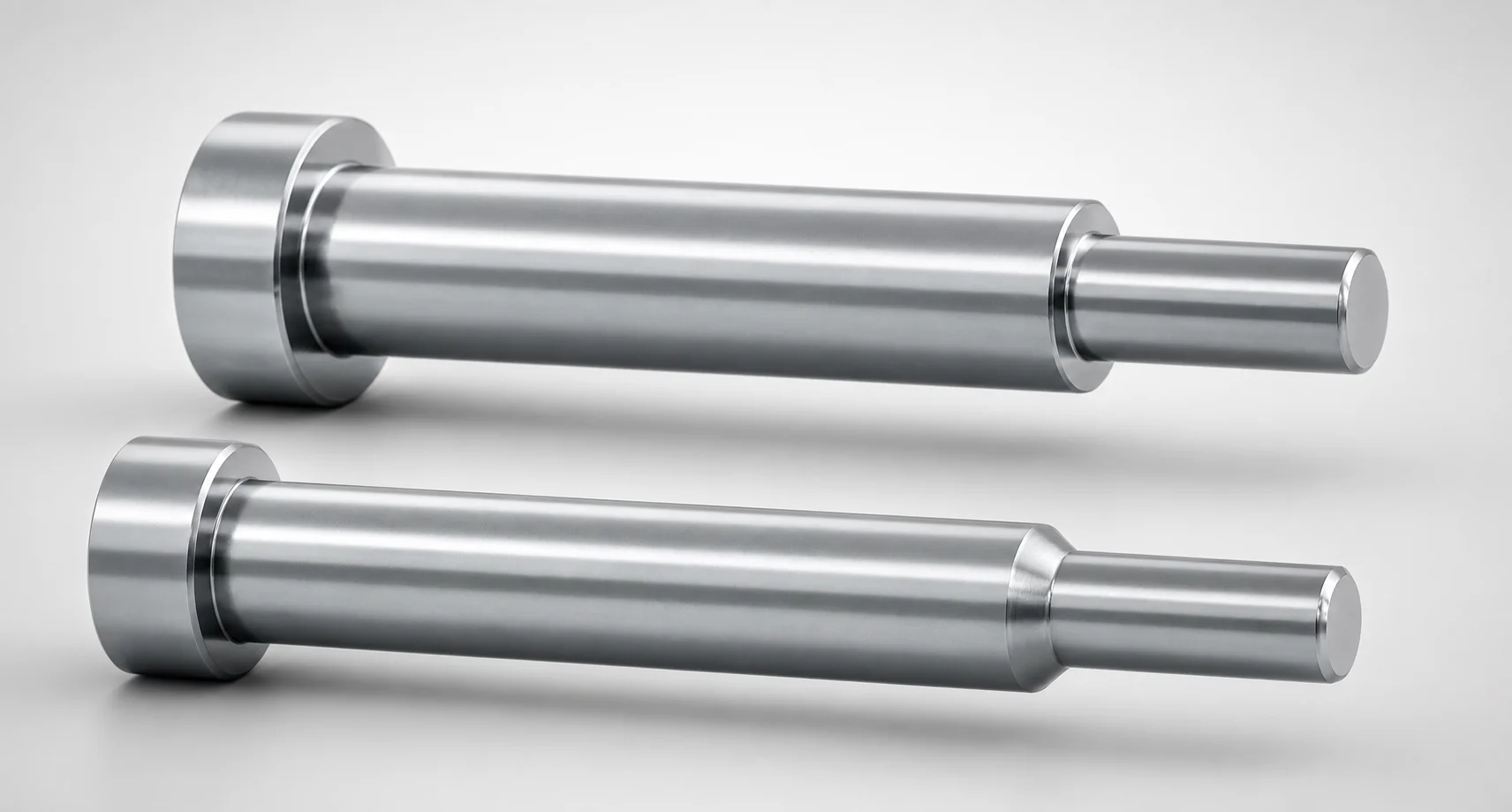 Taperless one-step core pins for closure cavity bores